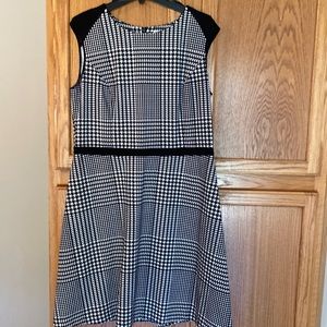 Houndstooth Calvin Dress